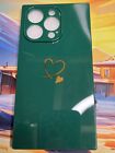 iPhone 14 Pro case - Green with Hearts