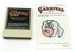 Carnival (Atari 2600, 1982) By Coleco (Cartridge & Manual) NTSC - Picture 1 of 10