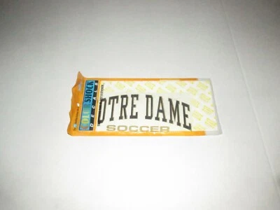 Vintage Notre Dame Fighting Irish Soccer Color Shock Decal NCAA Fan Alumni New  - Image 1 of 2