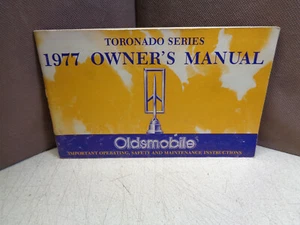 1977 Oldsmobile Toronado Owner's Manual 77 Olds 556732 - Picture 1 of 12