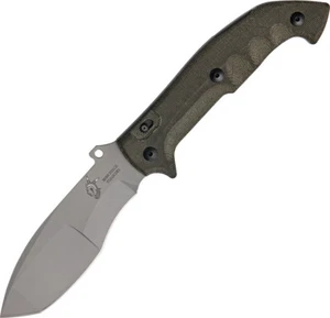 Fox Trakker Meskwaki Lockback Green Micarta Handle N690Co Folding Knife 500 - Picture 1 of 1