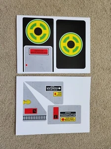 Mattel VertiBird Airborne Rescue Mission Box Reproduction Stickers - Picture 1 of 1