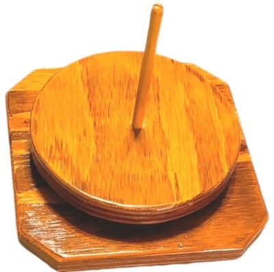 Soporte para bolas de hilo herramientas de tejer bobinadora soporte giratorio ganchillo hecho a mano Foto 1 de 3