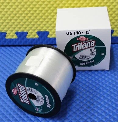 Berkley Trilene Big Game Fishing Line 1lb. Spools Clear BG-15 CHOOSE LINE WEIGHT - Image 1 of 3