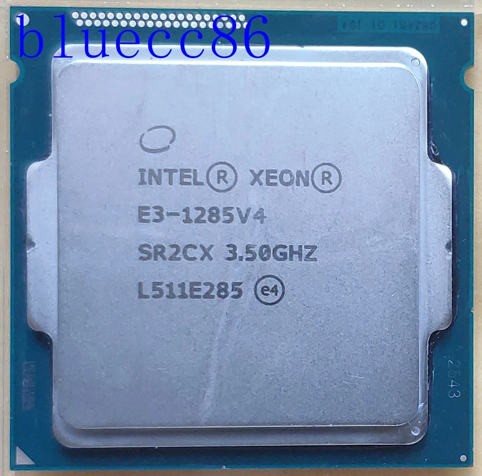 Intel Xeon E3-1285 V4 3.5GHz 4C 8T  LGA1150 65W CPU Processors E3 1285V4 - Image 1 of 1