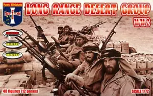 Orion Models 1/72 BRITISH LONG RANGE WÜSTENGRUPPE WWII Figuren-Set - Bild 1 von 3