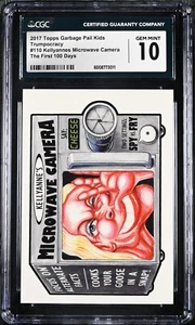 2017 Topps Garbage Pail Kids GPK Trumpocracy #110 The First 100 Days CGC10 GEM - Picture 1 of 2