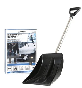 Schneeschieber Schneeschaufel mit Stecksystem 93x24 cm schwarz Benson - Bild 1 von 3