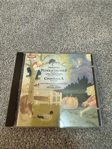 1987 CD Peter & The Wolf Cinderella Edwin Palling Neeme Järvi Sergey Prokofiev - Imagen 1 de 5