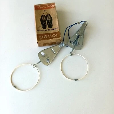 Porte chaussures de ski très ancien TYROLIA PEDOR -Autriche Neuf boite d'origine - Photo 1/4