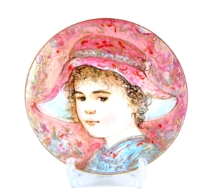 NIB 1984 EDNA HIBEL "GISELLE" TRIBUTE TO ALL CHILDREN COLLECTOR PLATE COA - Picture 1 of 6