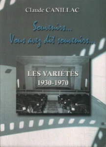 Souvenirs...Vous avez dit souvenirs ...L es variétés 1930-1970 | Très bon état - Bild 1 von 1
