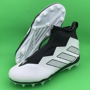 NUEVOS BOTINES DE FÚTBOL ADIDAS NASTY 2.0 BLANCO/NEGRO HOMBRE TALLA 12.5 GV8306 - Imagen 1 de 7