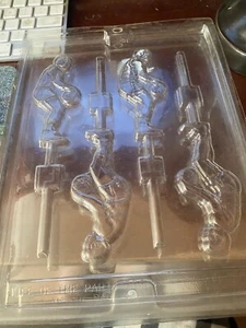 Juego de 3 moldes de caramelo piruleta jugador de baloncesto Life of the Party - Imagen 1 de 1