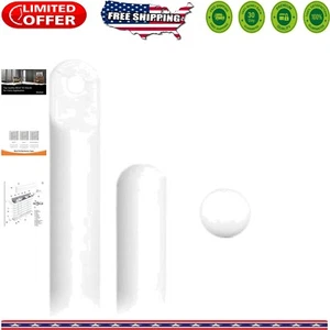2-Pack 12-Inch UV Resistant Blind Tilt Wands - White High Strength Rods - Picture 1 of 6