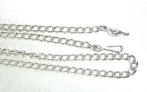 Vintage Sarah COV 1973 "HI-LITER" Kabel Kette Halskette 24" Haken Verschluss Spiegel Etikett! - Bild 1 von 4