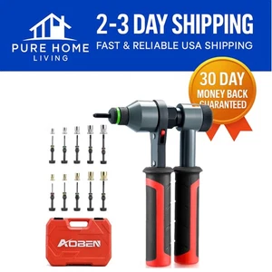 Robustes Nietmuttern-Werkzeugset: 10 Dorne & 100 Nietmuttern für nahtlose Projekte - Bild 1 von 9