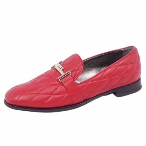 TOD’S Mocassini Tod's trapuntati doppia T ferramenta scarpe pelle agnello donna usati MOLO 0