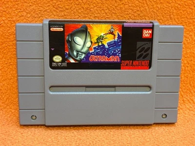 Ultraman Super Nintendo SNES Original Authentic Retro Tested! - Image 1 of 4
