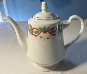 SANGO 1990 Navidad NOEL 8401 TETERA/CAFETERA CON TAPA - Imagen 1 de 10