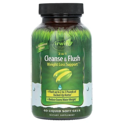2-In-1 Cleanse & Flush Weight Loss Support, 60 Liquid Soft-Gels - Image 1 of 2