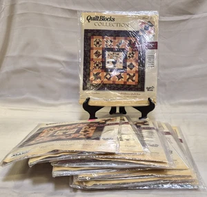 Spice Meadow Quilt Blocks Pre-Cut 2006 Complete 12 JoAnn Fabrics 87" x 87" - Picture 1 of 13