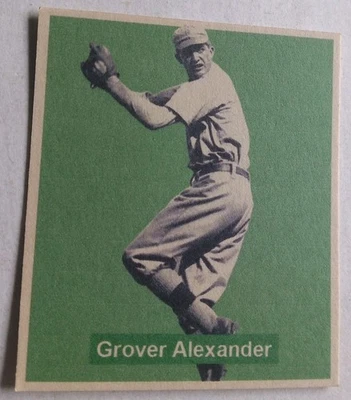 Grover Alexander Triple Play Gum Co. Card - Image 1 of 2