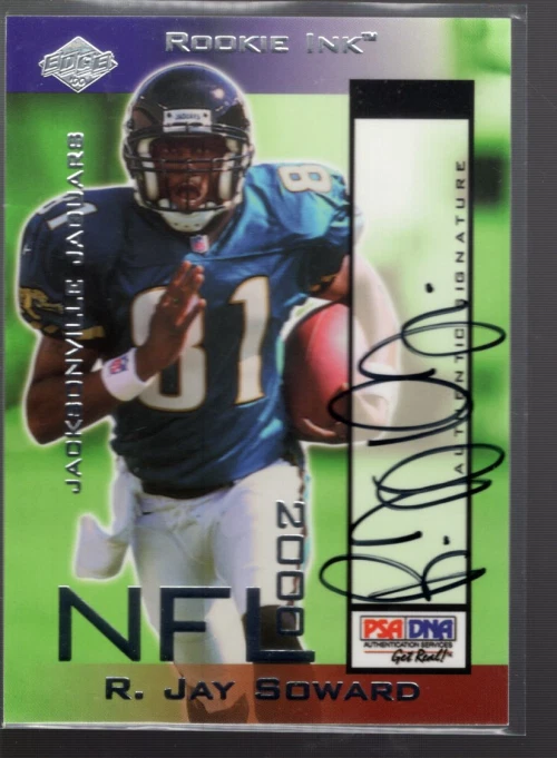 B6818- 2000 Collector's Edge T3 Rookie Ink #RS R.Jay Soward Silver Auto /1350 - Image 1 of 2