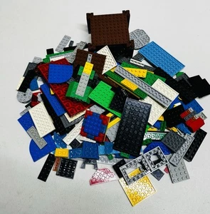 LEGO Bulk Lot of 1 1/2 Pounds Mostly Flat Parts & Pieces Sold Exactly As Shown! - Picture 1 of 11
