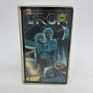 Vintage 1982 Tron Walt Disney Home Video VHS Clamshell - Imagen 1 de 8