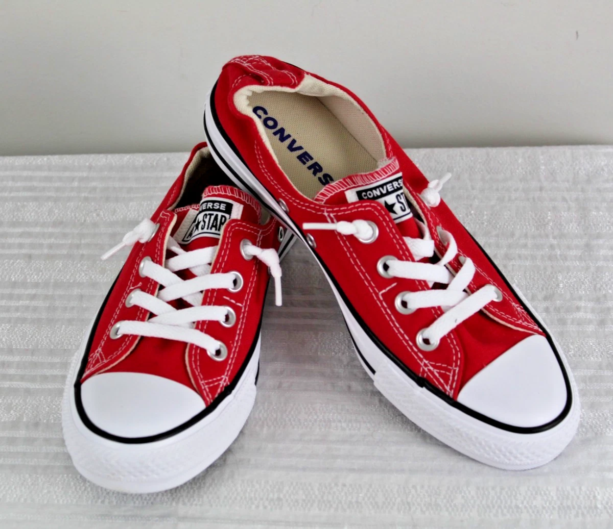 Converse Chuck Taylor All Star Red Athletic Shoes for Women for