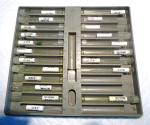 Deltronic Gage Pin Set 21 pcs., .0149 - .0172, missing .0157, .0158, & .0160. - Picture 1 of 2
