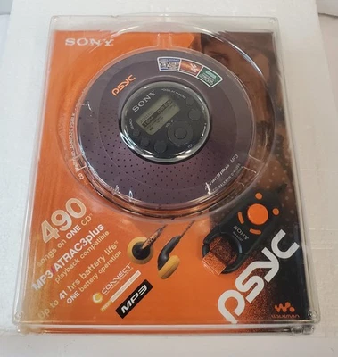NUEVO SELLADO Sony PSYC MP3/ATRAC3+ Walkman D-NE320 PSBLK Reproductor de CD Portátil Negro Foto 1 de 4