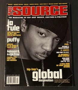 The Source Magazine March 2001 #138 Ja Rule Jadakiss Ludacris Kokane Suga Free - Picture 1 of 9