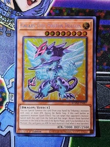 Galaxy-Eyes Photon Dragon BLMM-EN007 (Chibi Art) Secreto Raro 1ª Edición Casi Nuevo  - Imagen 1 de 2