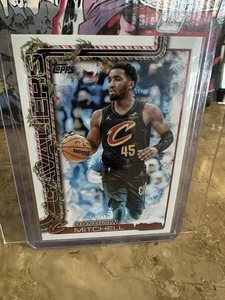 Donovan Mitchell #SSV-CC (2025 Topps Holiday Basketball) -Super Short Print - Picture 1 of 11