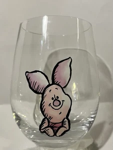 JoyJolt Disney Winnie The Pooh Drink Glasse Wine Glass Piglet - Picture 1 of 1