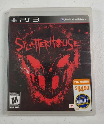 Splatterhouse (Sony PlayStation 3, 2010) PS3 Namco Bandai Bloody Brutal Monsters - Image 1 of 3