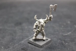 Warhammer Fantasy Chaos Beastmen Beastman of Khorne 0220 3rd Edition Metal - Picture 1 of 2