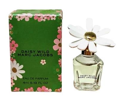 Marc Jacobs Daisy Wild Eau de Parfum MINI Splash EDP 0,13 oz/4 ml - AEROSOL GRATIS Foto 1 de 4