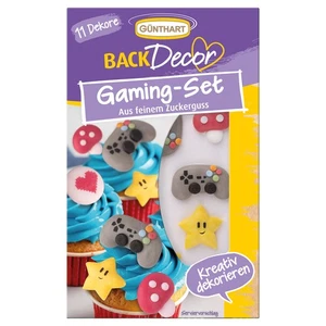 BackDecor 11 Stück Gaming Set aus Zucker mit 3D Effekt - Bild 1 von 1