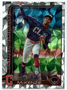 2025 Topps Serie 2 - Lámina Diamante #645 Triston McKenzie - Imagen 1 de 2