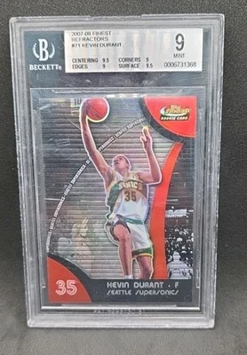 07-08 Mejor Kevin Durant Novato Grado 9 - Warriors Suns Thunder Jugador Más Valioso Campeón SC79 Foto 1 de 2