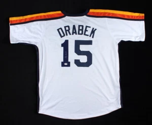 Doug Drabek Signed Houston Astros Jersey (PSA) N. L. All-Star (1994) Pitcher - Picture 1 of 6