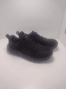 Size 9.5 - Under Armour Charged Assert 10 Triple Black Running, Walking Tennis - Picture 1 of 6