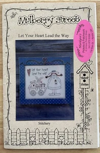 Mulberry Street Stitchery Let Your Heart Lead The Way Pattern - Picture 1 of 6