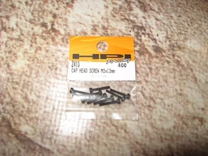 RC HPI Racing Cap Head Screw Screws M2 x 12 mm (10) Z413 - Picture 1 of 2