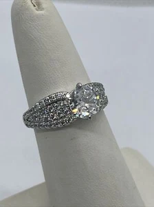 925 Silver Ring Size 6 - Picture 1 of 5