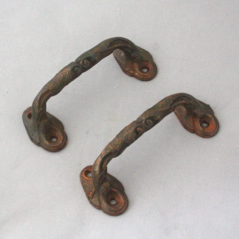 Pair Victorian Cast Iron Sash Window Lifts Cover