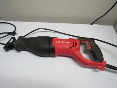 Craftsman Corded Reciprocating Saw with Ergonomic Handle Excellent Hardly Used - Image 1 of 4